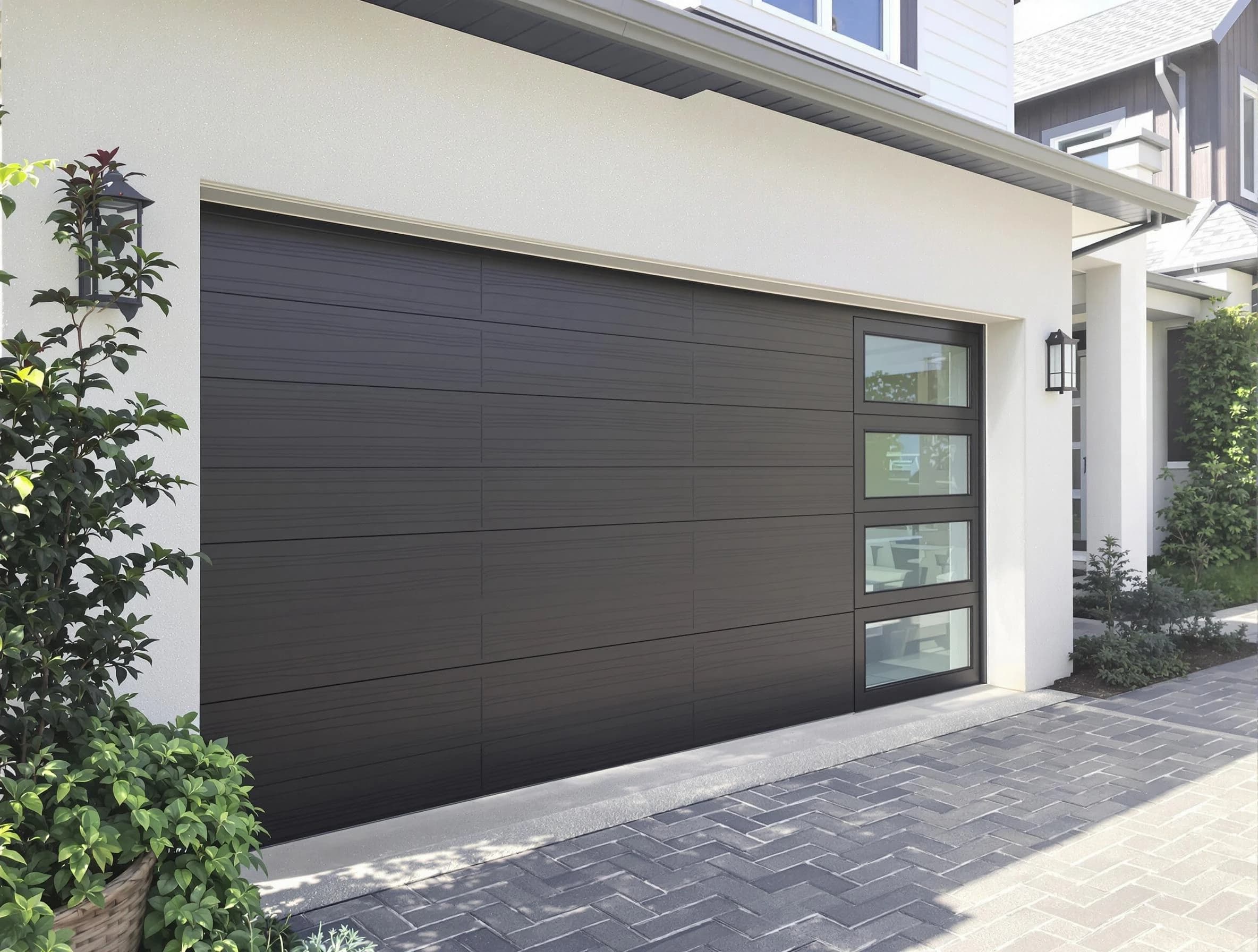 Custom garage door installation by Kendall Park Garage Door Repair in Kendall Park