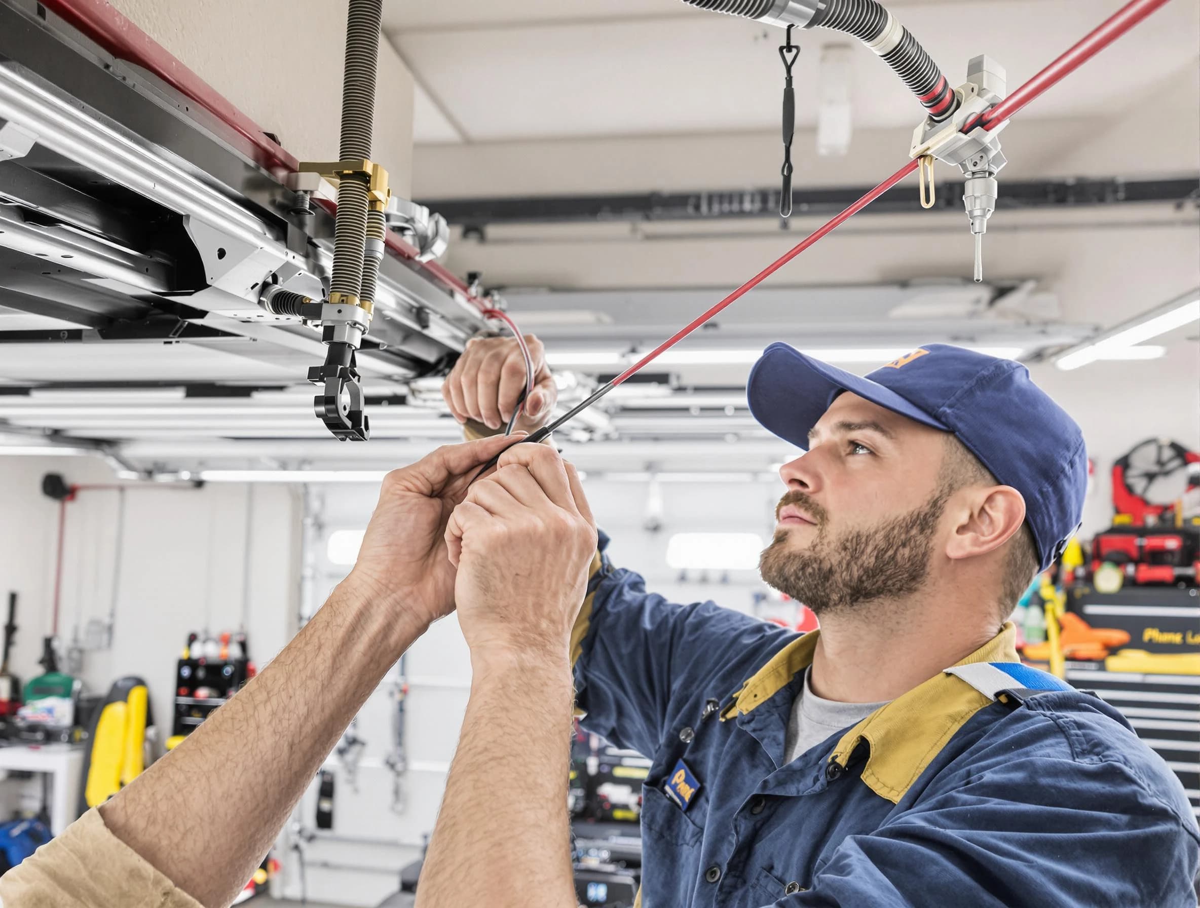 Garage Door Cable Repair in Kendall Park