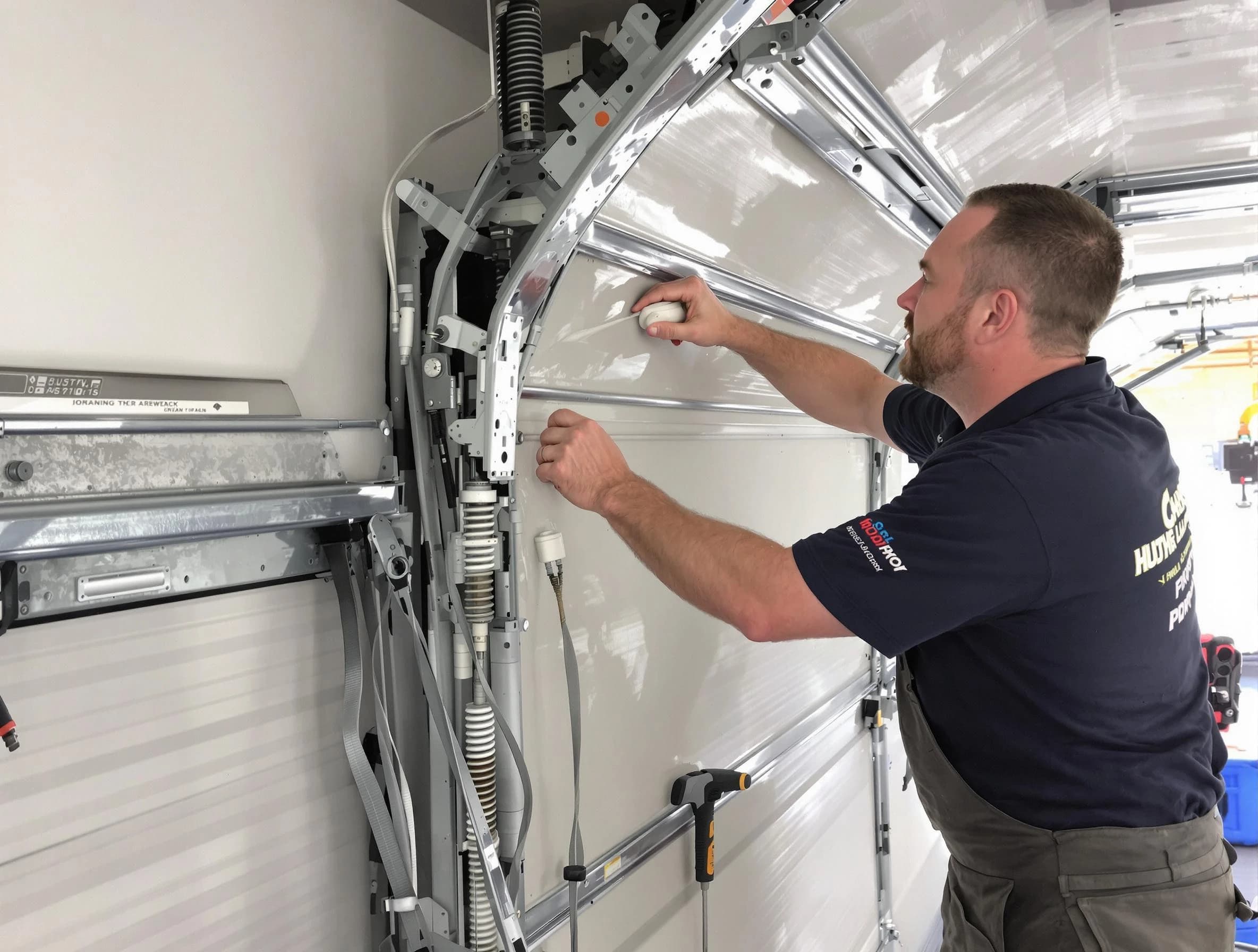 Noisy Garage Door Fix in Kendall Park